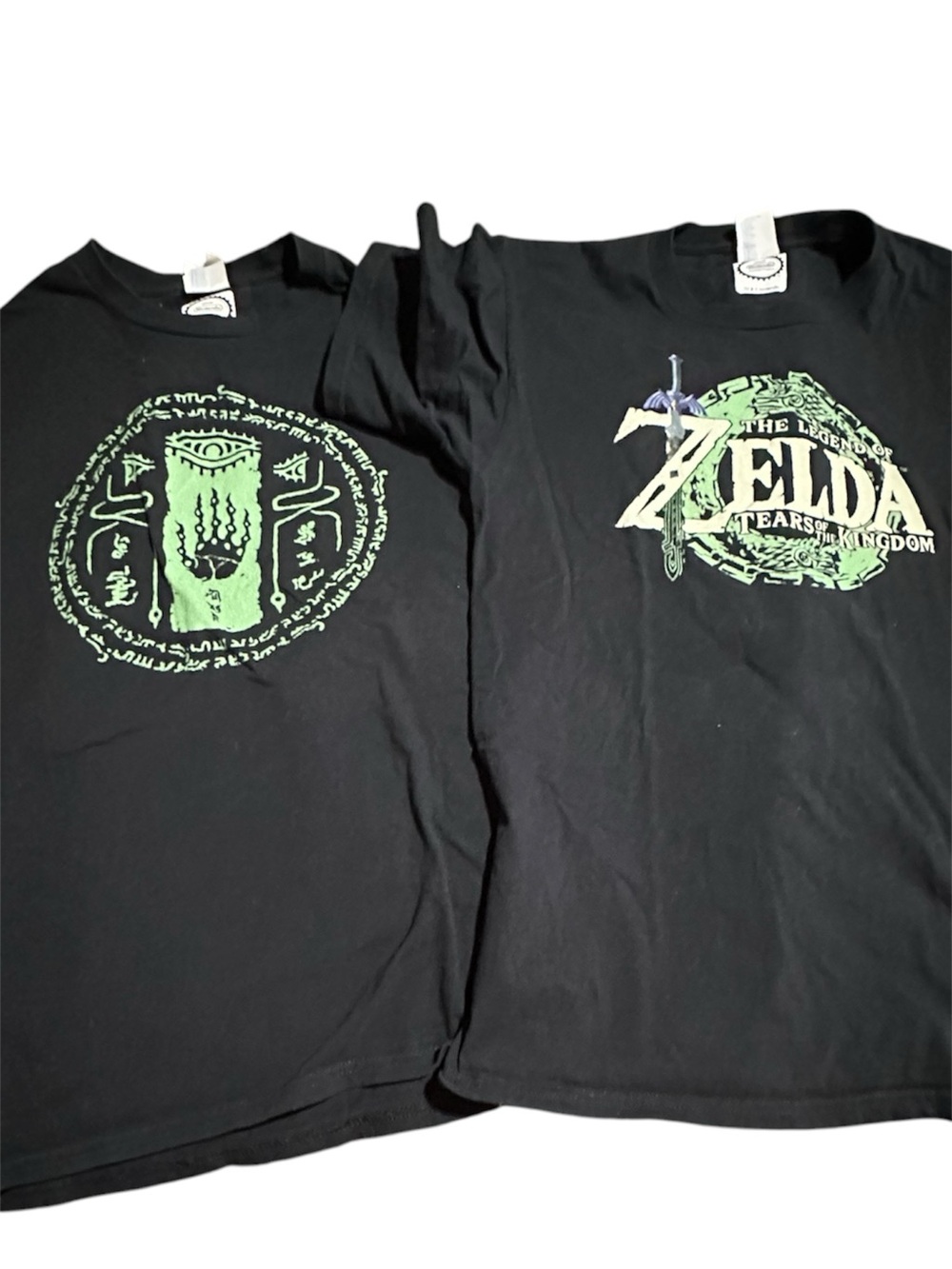 Nintendo Zelda Tears Of The Kingdom Graphic T-Shirt Bundle 2 Pack Size Small
